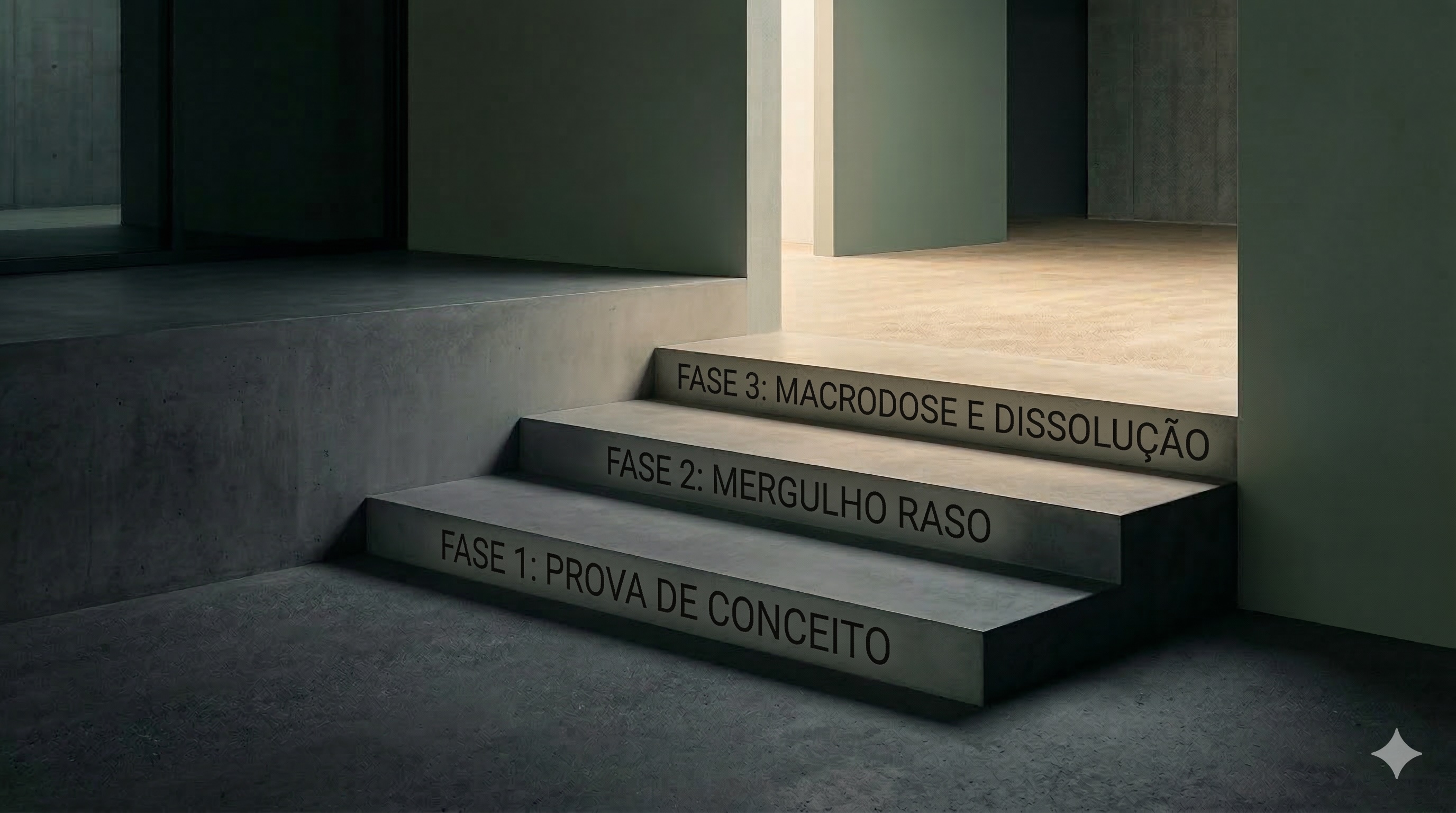 Escadas de concreto - Método em 3 fases